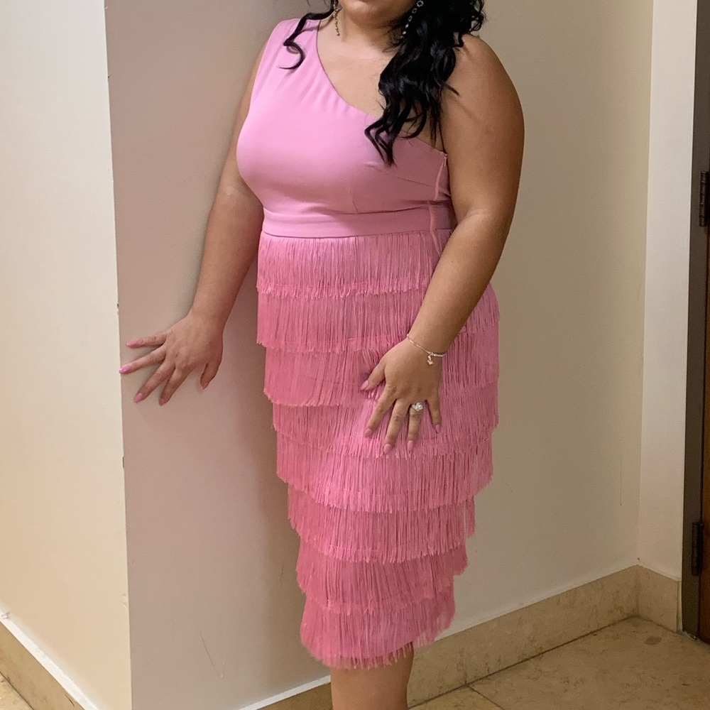 Lavish alice one shoulder dress size 14